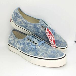 VANS Authentic NEW Women's Denim Sky Blue Low Top Lace Up Sneakers - sz. 9 1/2